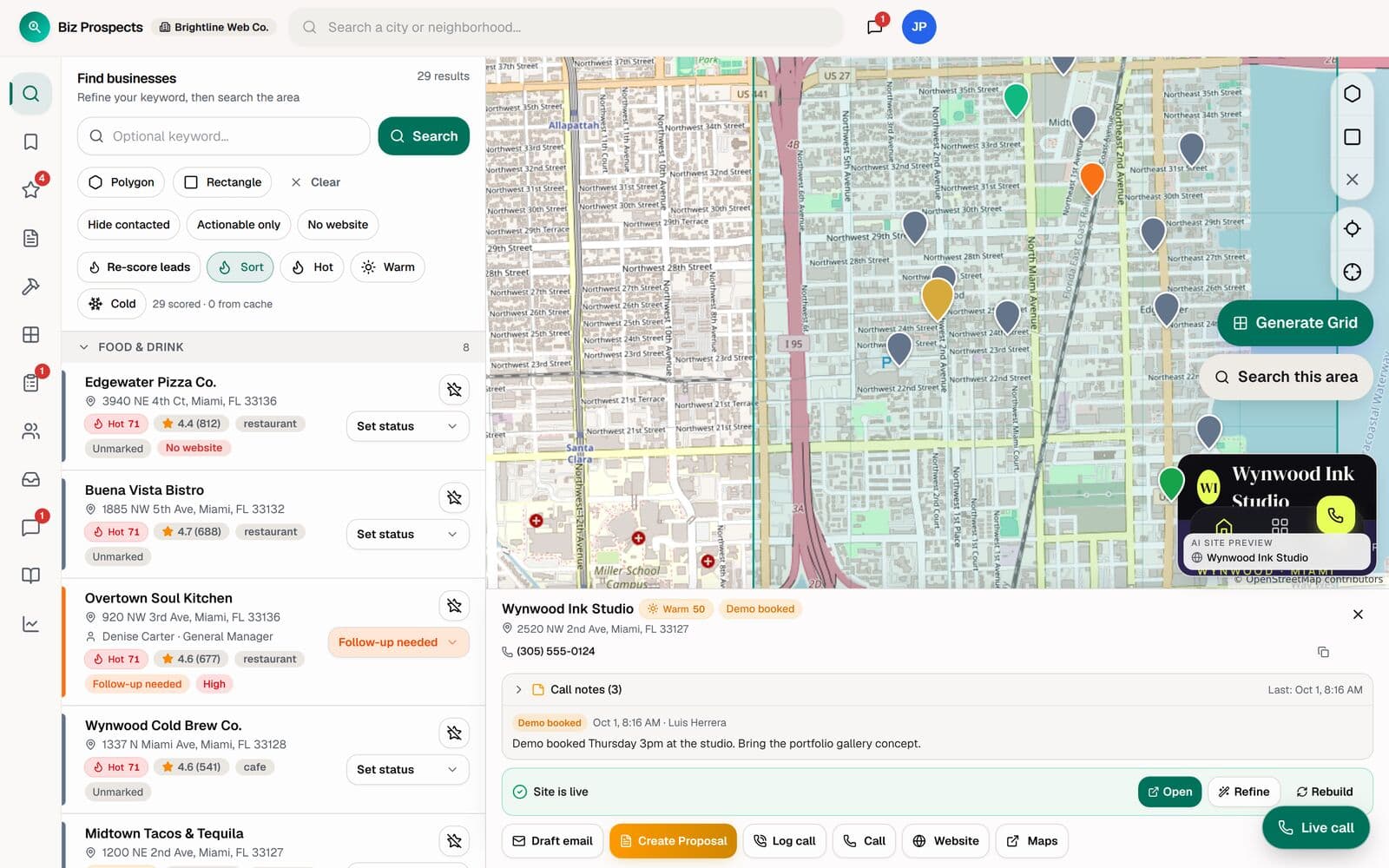 Biz Prospects: Every business in an area, scored