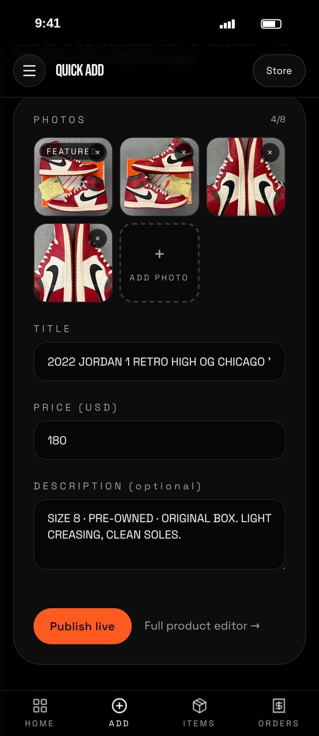 Lost 'N Found Vintage: Price it