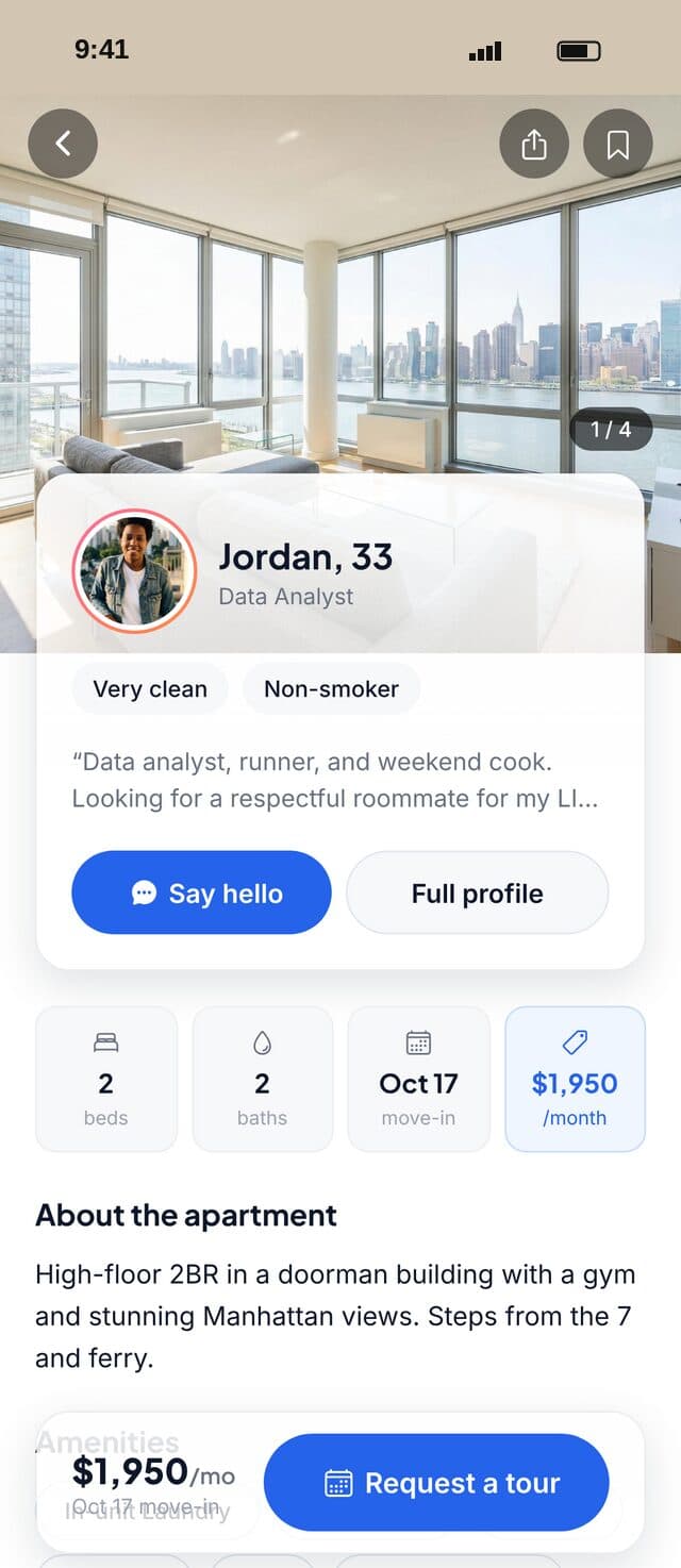 Room-ez: Every listing in detail