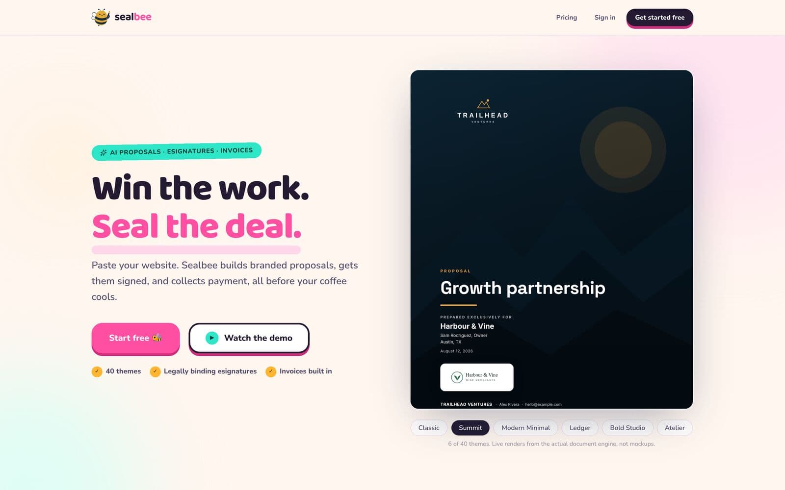 Sealbee: sealbee.com